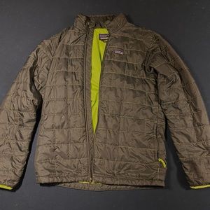 Patagonia Gray Kids XXL Nano Puff Jacket